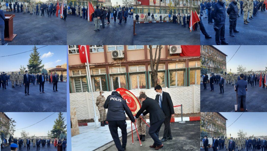 İlçemizde 10 Kasım Atatürk'ü Anma Günü Törenleri !