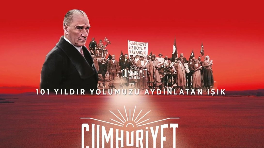 MAZGİRT'de CUMHURİYETİMİZİN 101. YILI...